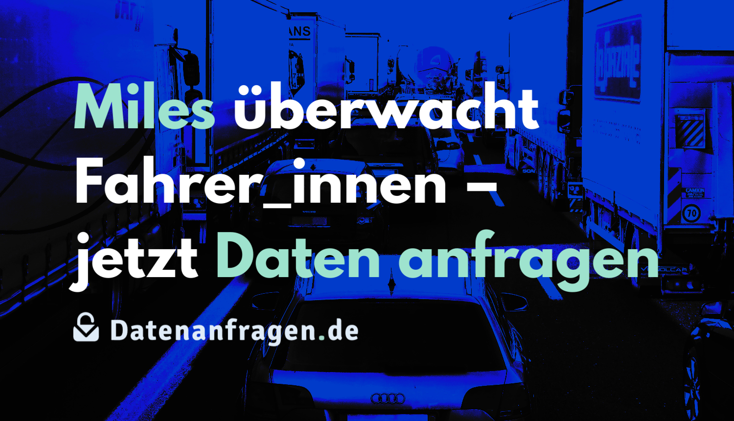 Miles überwacht Dein Fahrverhalten – frag Deine Daten an!