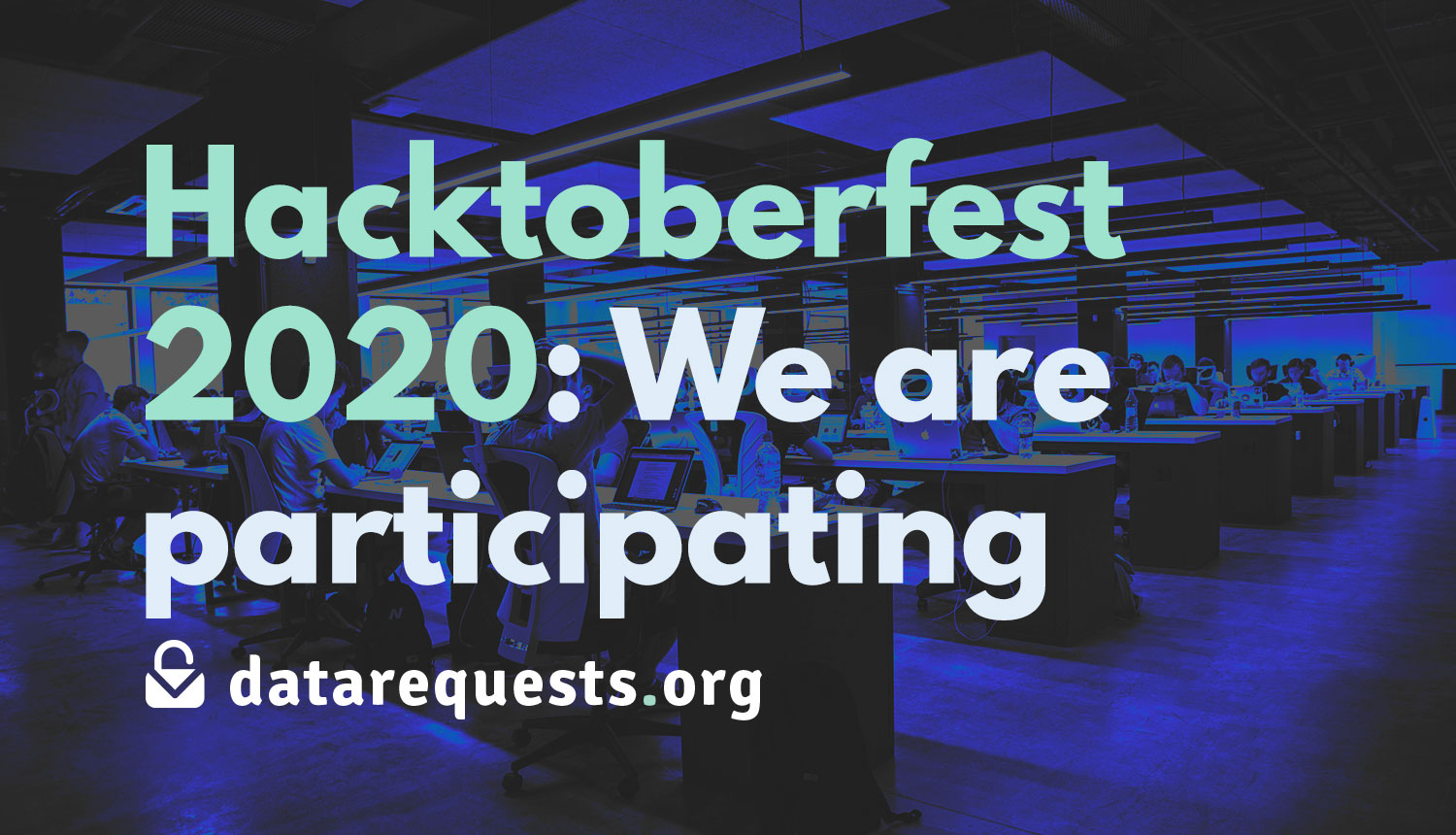 We are also participating in the Hacktoberfest 2020